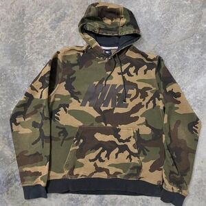 Nike Sportswear Camo Pullover Hoodie